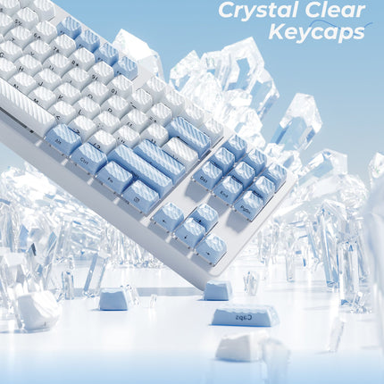 XVX Magic Wave OEM Profile Side-Printed 136-Key PC Keycap Set