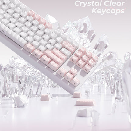 XVX Magic Wave OEM Profile Side-Printed 136-Key PC Keycap Set