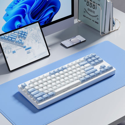 XVX Magic Wave OEM Profile Side-Printed 136-Key PC Keycap Set
