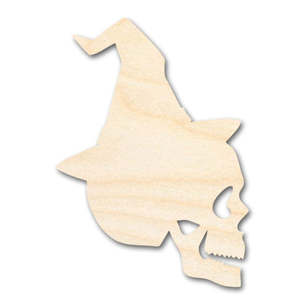 Unfinished Wood Magicians Skull Shape | Halloween | Craft Cutout | up to 46" DIY