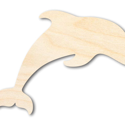 Unfinished Wood Dolphin Shape - Craft - up to 46"