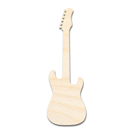 Unfinished Wood Electric Guitar Shape - Craft - up to 46"
