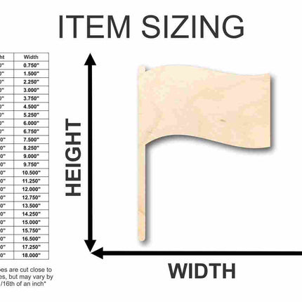 Unfinished Wood Flag Shape - Firefighter - Patriotic - 4th of July - Craft - up to 46" DIY
