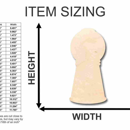 Unfinished Wood Gumball Machine Shape - Candy - Craft - up to 46" DIY