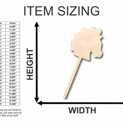 Unfinished Wood Hobby Horse Shape - Toy Animal - Craft - up to 46" DIY