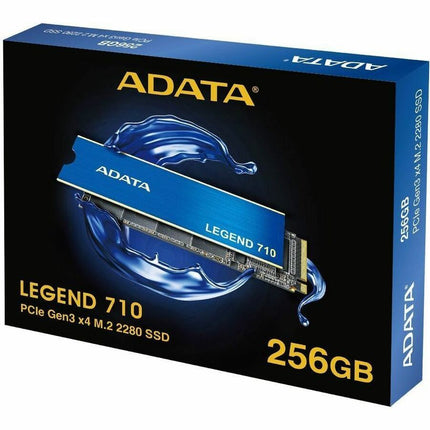 Adata LEGEND 710 ALEG-710-256GCS 256 GB Solid State Drive - M.2 2280 Internal - PCI Express NVMe (PCI Express NVMe 3.0 x4)
