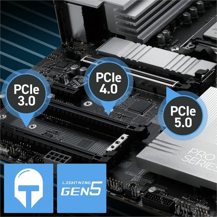 MSI PRO X870E-P WIFI Gaming Desktop Motherboard - AMD X870E Chipset - Socket AM5 - ATX