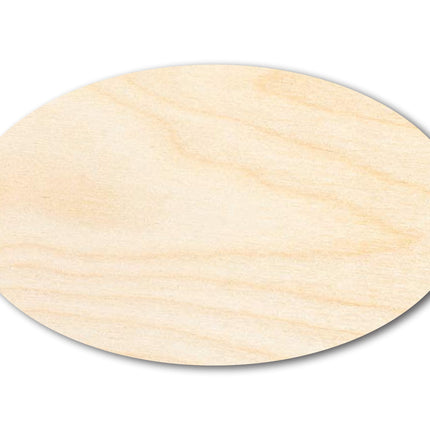 Unfinished Wood Oval Shape - Craft - up to 46" DIY