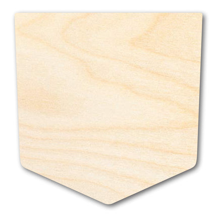 Unfinished Wood Pocket Shape - Craft - up to 46" DIY