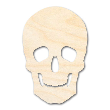 Unfinished Wood Skull Shape - Halloween - Spooky - Craft - up to 46" DIY