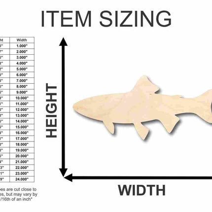 Unfinished Wood Trout Fish Shape - Fishing - Craft - up to 46" DIY