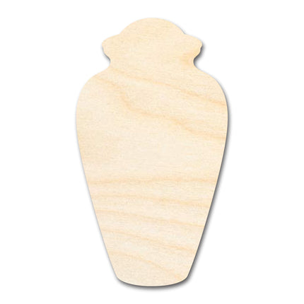 Unfinished Wood Urn Shape - Craft - up to 46" DIY