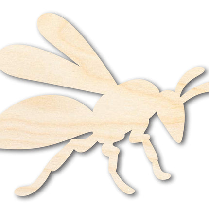 Unfinished Wood Wasp Silhouette Shape - Craft - up to 46" DIY
