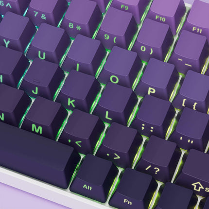 XVX Gradient Series 136-Key Side-Printed OEM Profile Keycap (7 Colors)