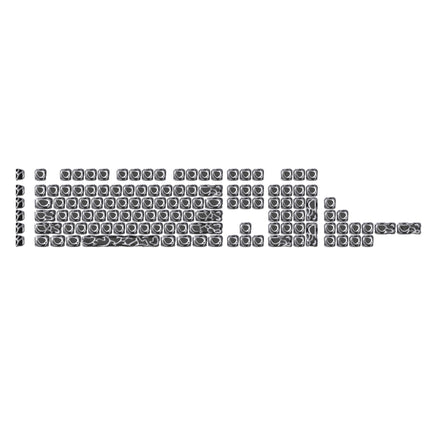 XVX Venom Themed Liquid Metallic Electroplating ABS+PC Keycap Set