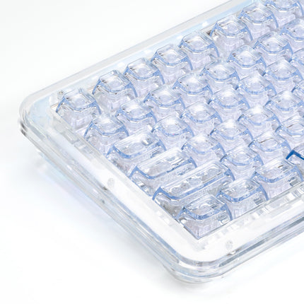 XVX Arctic Transparent SA Profile Double-Shot 128-Key PC Keycap Set