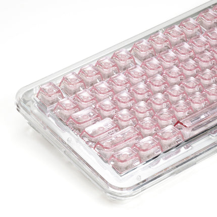 XVX Arctic Transparent SA Profile Double-Shot 128-Key PC Keycap Set