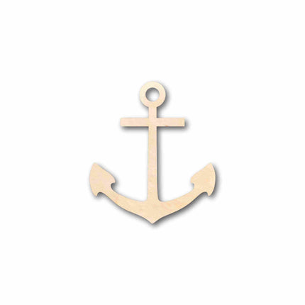 Unfinished Wood Anchor Silhouette - Craft- up to 46" DIY