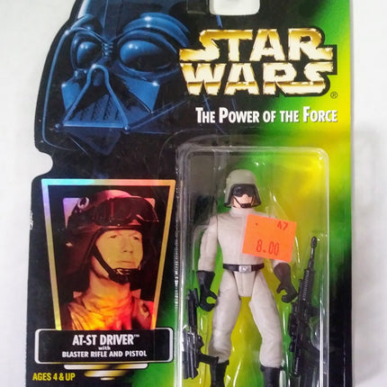 Star Wars carded action figure - AT-ST Driver