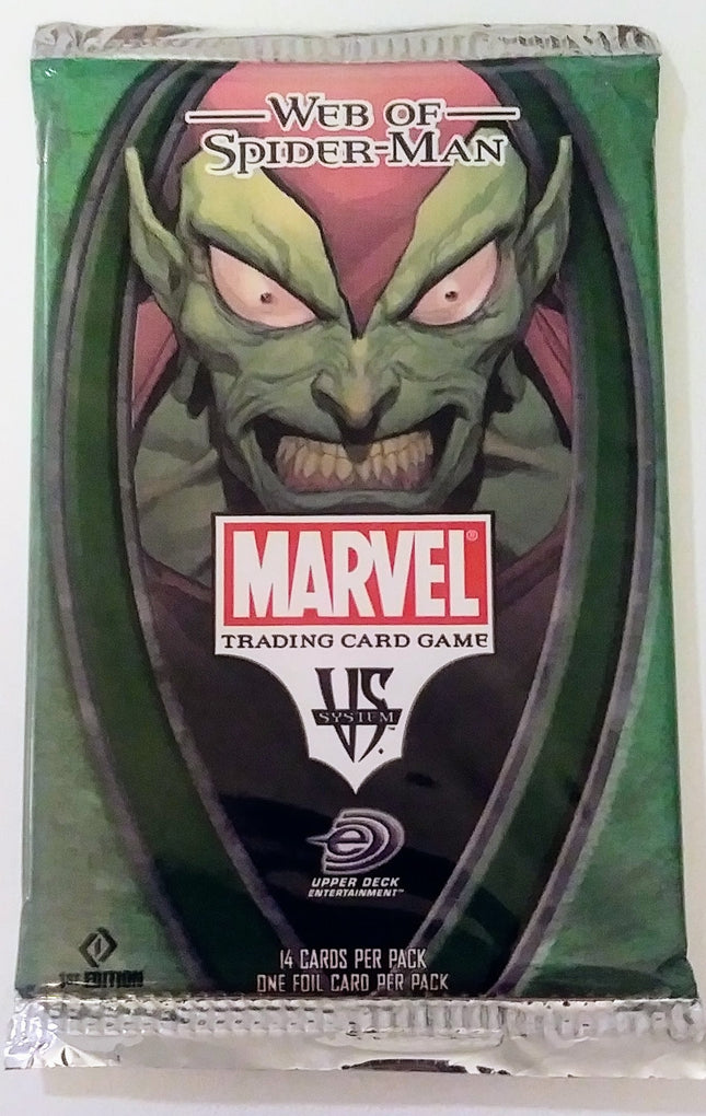 Web of Spider-Man Trading Card Game Pack