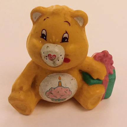 Care Bears mini figure - Birthday Bear (with gift)