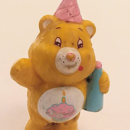 Care Bears mini figure - Birthday Bear (with hat)