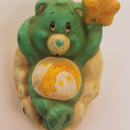 Care Bears mini figure - Wish Bear (on a cloud)