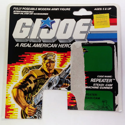 G.I. Joe figure card - Repeater