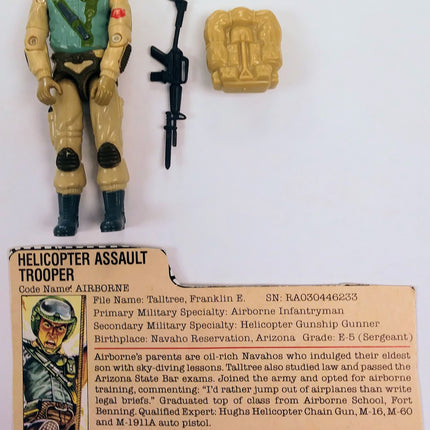 G.I. Joe action figure - Airborne (Helicopter Assault Trooper)