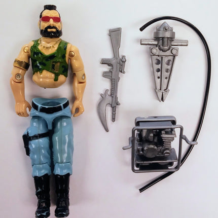 G.I. Joe COBRA action figure - Ripper (Dreadnok)