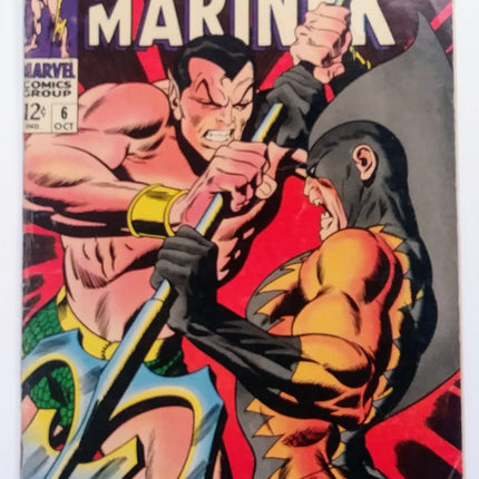 Sub-Mariner #06, Marvel Comics (October 1968, VG)