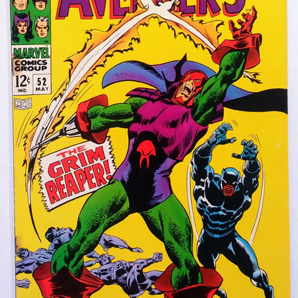 Avengers #052, Marvel Comics (May 1968, GD+)