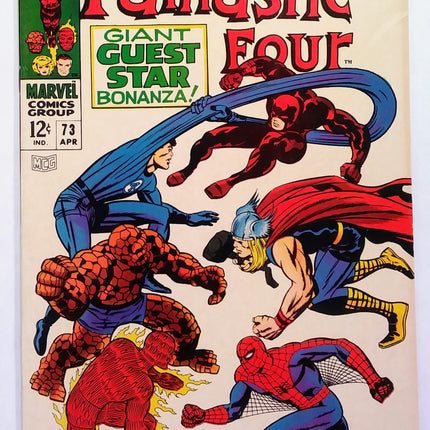 Fantastic Four #073, Marvel Comics (April 1968, VG/F)