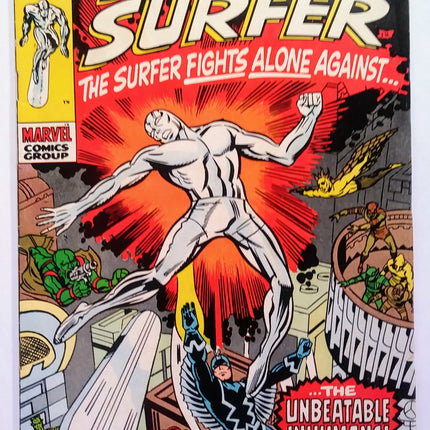 Silver Surfer #18, Marvel Comics (September 1970, VG)