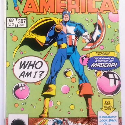 Marvel Comics: Captain America #307