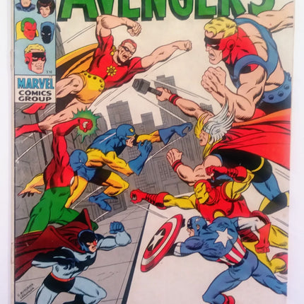 Avengers #070, Marvel Comics (November 1969, Fair)