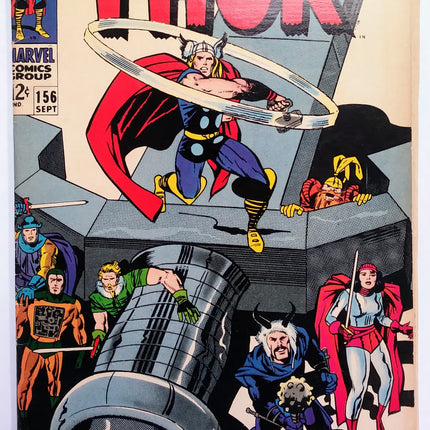 The Mighty Thor #156, Marvel Comics (September 1968, Good)
