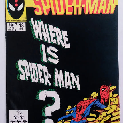 Marvel Comics: Web of Spider-Man #18