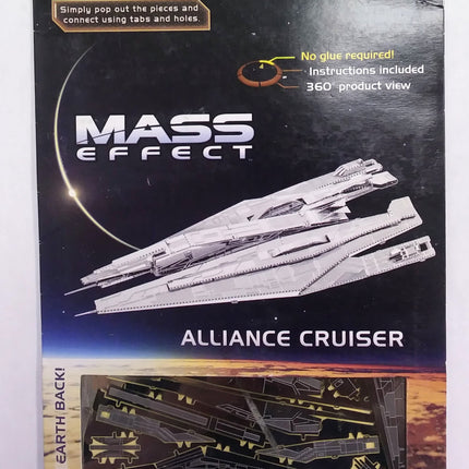 Metal Earth 3D Model Kit - Mass Effect Alliance Cruiser