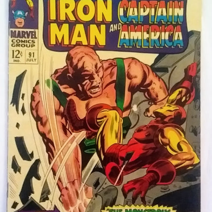 Tales of Suspense #091, Marvel Comics (July 1967, VG)