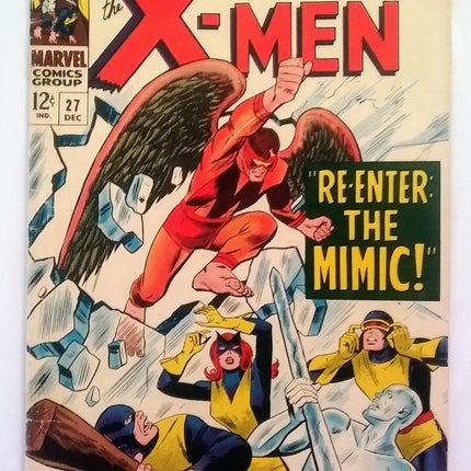X-Men #027, Marvel Comics (December 1966, VG-)