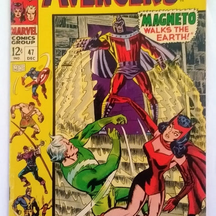 Avengers #047, Marvel Comics (December 1967, VG-)