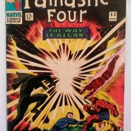 Fantastic Four #053, Marvel Comics (August 1966, VF)