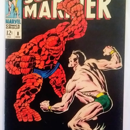 Sub-Mariner #08, Marvel Comics (December 1968, GD/VG)