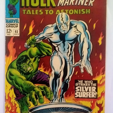 Tales to Astonish #093, Marvel Comics (July 1967, Fine)
