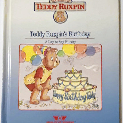 Teddy Ruxpin HC Book - Teddy Ruxpin's Birthday