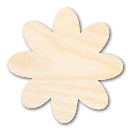 Unfinished Wood Flower Shape - Country Craft - up to 46" DIY