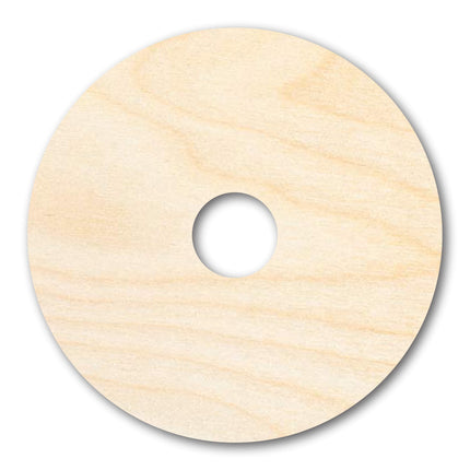 Unfinished Wood Donut Shape - Food Craft - up to 46" DIY