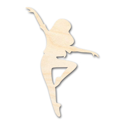 Unfinished Wood Dancer Shape - Dance Craft - up to 46" DIY