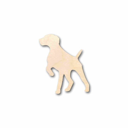 Unfinished Wood German Shorthaired Pointer Dog Silhouette - Craft- up to 46" DIY